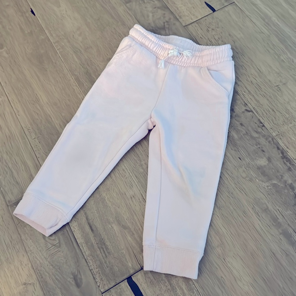 18 month Cat & Jack pink sweatpants joggers